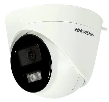 Caméra IP Dôme Hikvision 4 MP PoE Smart Hybrid Light avec Audio