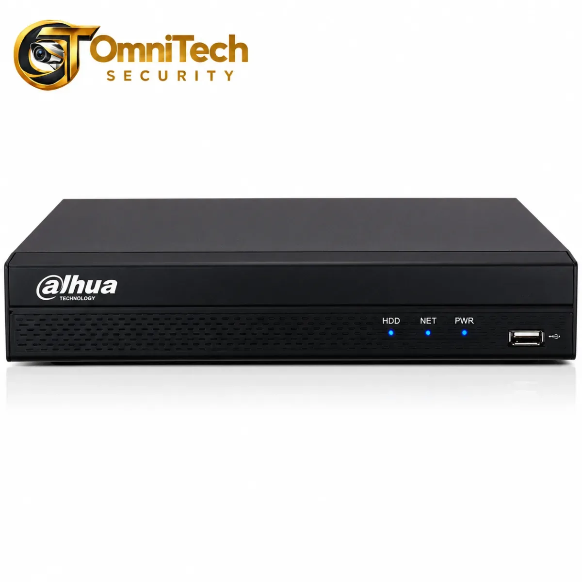 Enregistreur NVR Dahua 4 canaux PoE – Compatible caméras 2 MP – 1 HDD