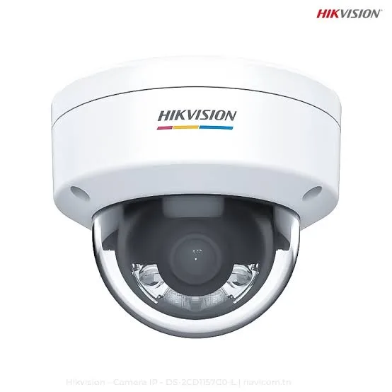 Caméra Dôme Hikvision Analogique 5 MP Full Color – Sans Audio