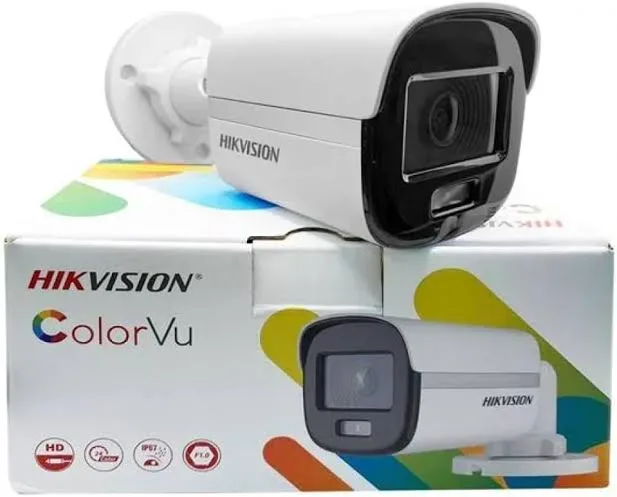 Caméra Bullet Hikvision Analogique 5 MP / 3K Full Color avec Audio