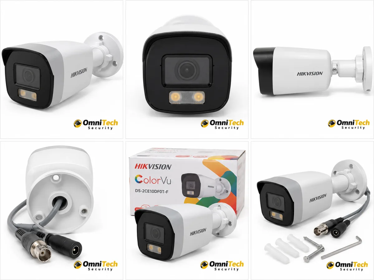 Caméra Bullet Hikvision Analogique 2 MP Full Color avec Audio