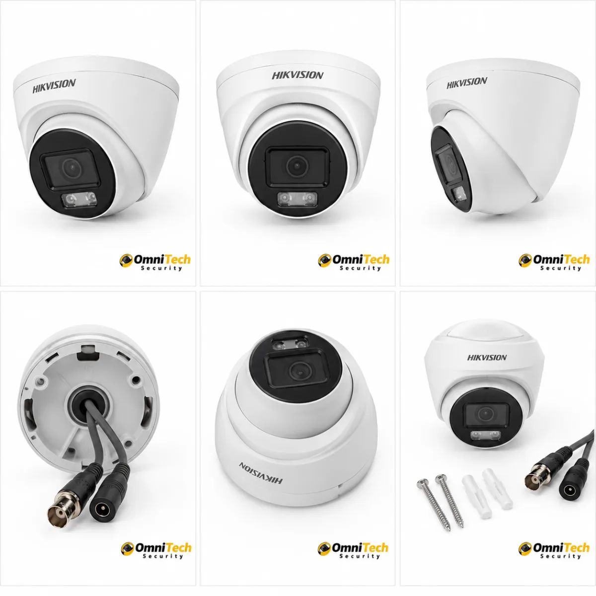 Caméra Dôme Hikvision Analogique 2 MP Infrarouge – Sans Audio