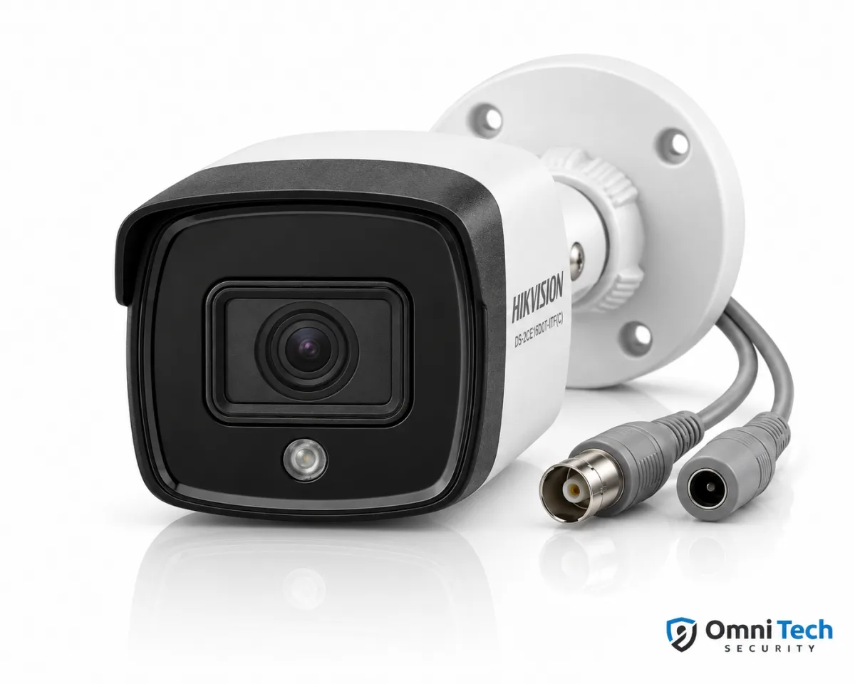 Caméra Bullet Hikvision Analogique 2 MP Infrarouge – Sans Audio