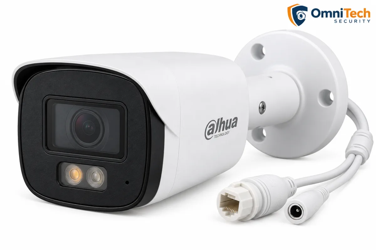 Caméra Bullet Dahua IP 4 MP PoE IR avec Audio