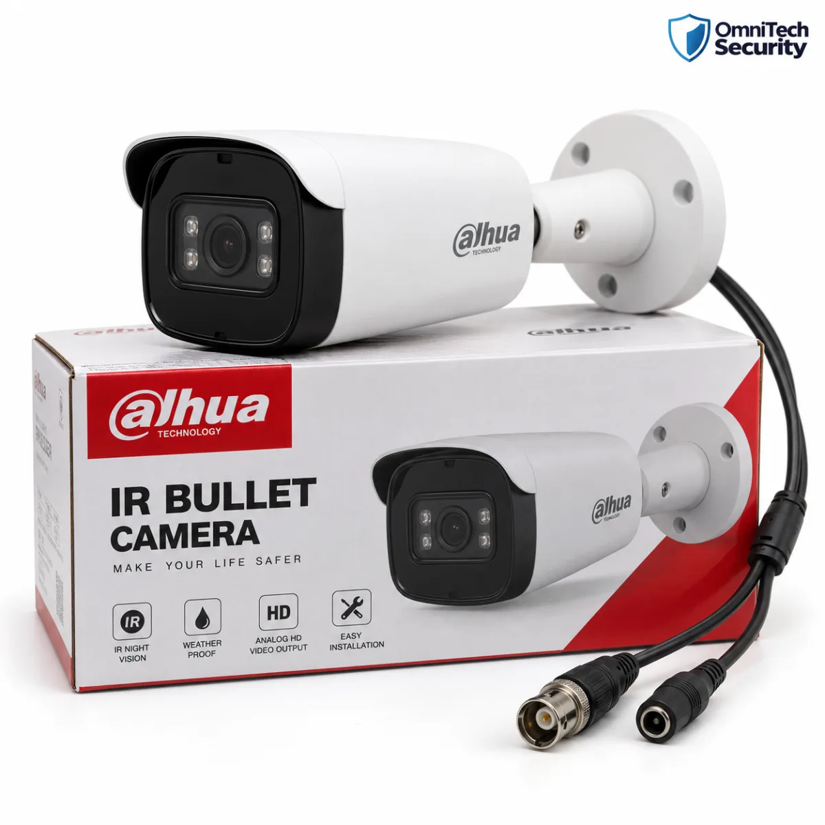 Caméra Bullet Dahua 5 MP IR HDCVI sans Audio