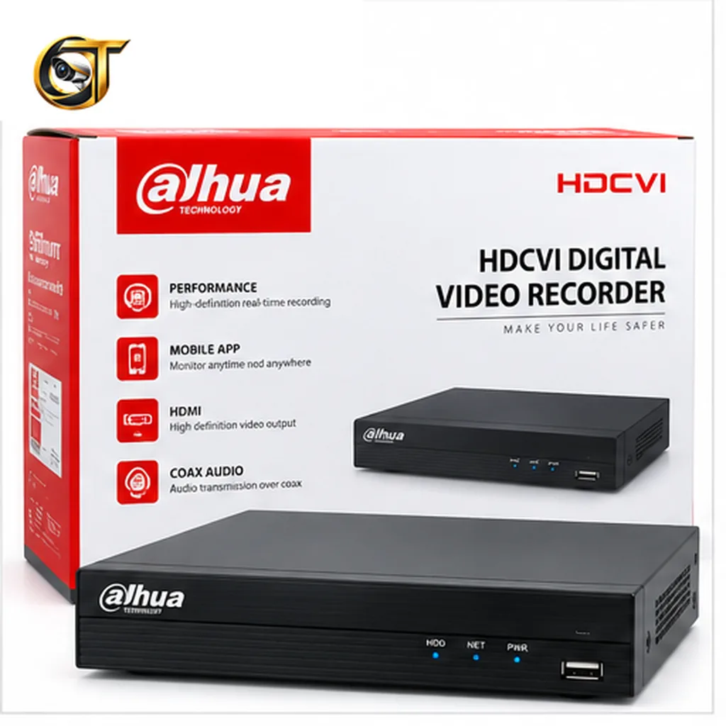 Enregistreur XVR Dahua 8 Canaux 2 MP WizSense – SMD Plus – 1 HDD