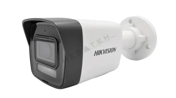 Caméra IP Bullet Hikvision 4 MP PoE Smart Hybrid Light avec Audio
