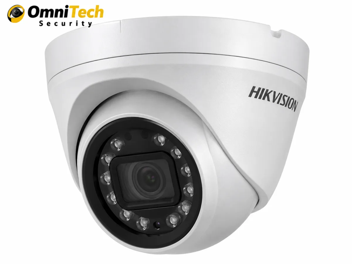 Caméra Dôme Hikvision Analogique 2 MP Infrarouge avec Audio