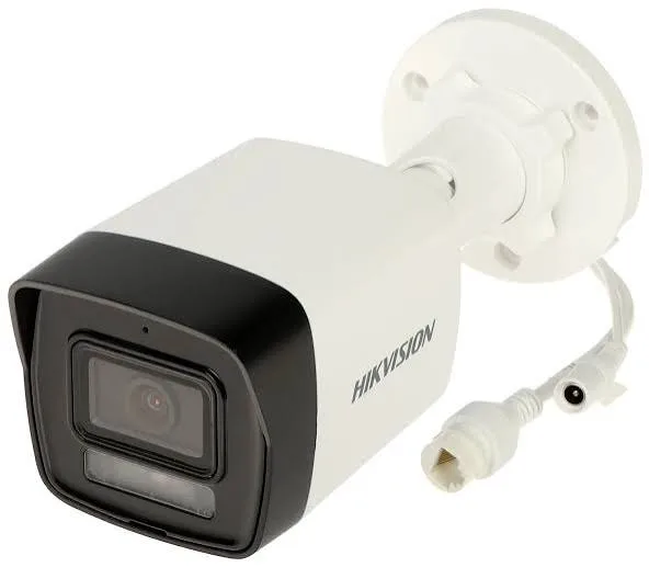 Caméra IP Bullet Hikvision 4 MP PoE Smart Hybrid Light avec Audio
