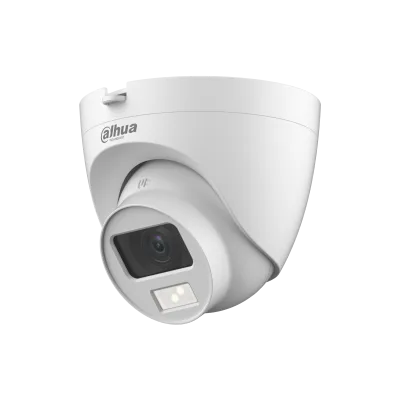 Caméra Dôme Dahua 2 MP Smart Dual Light avec Audio