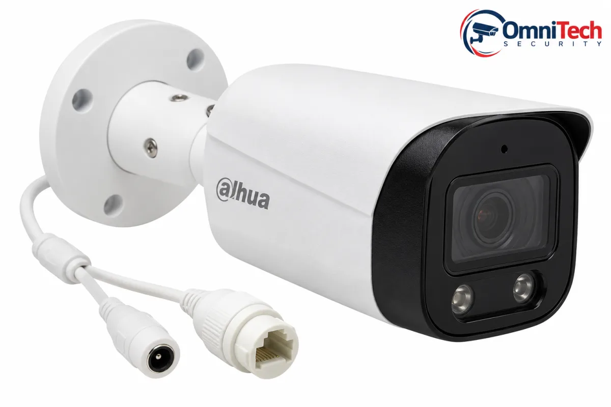 Caméra Bullet Dahua IP 4 MP PoE IR avec Audio