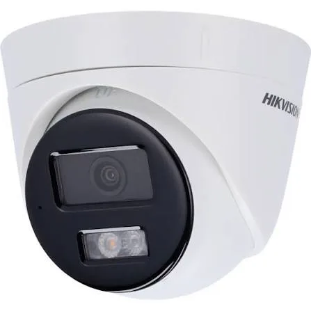 Caméra IP Dôme Hikvision 4 MP PoE Smart Hybrid Light avec Audio