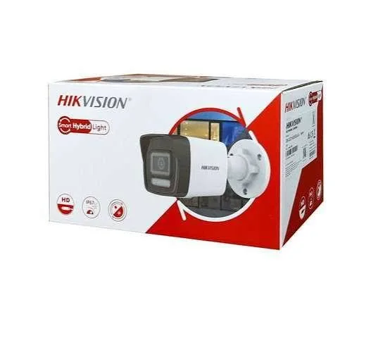 Caméra IP Bullet Hikvision 4 MP PoE Smart Hybrid Light avec Audio