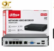 Enregistreur NVR Dahua 4 canaux PoE – Compatible caméras 2 MP – 1 HDD