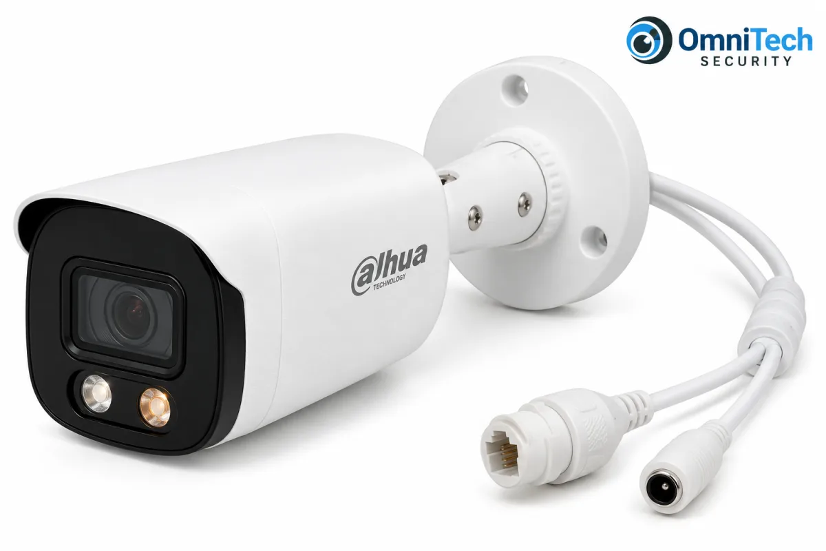 Caméra Bullet Dahua IP 4 MP PoE IR avec Audio